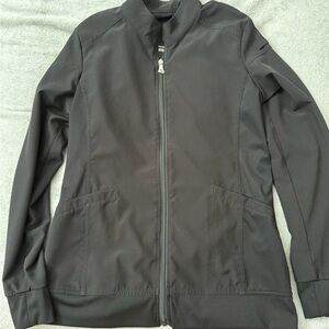 Classic Black Zip-Up Jacket